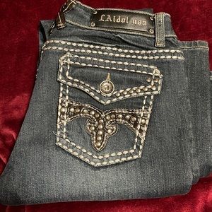 LA idol USA jeans
